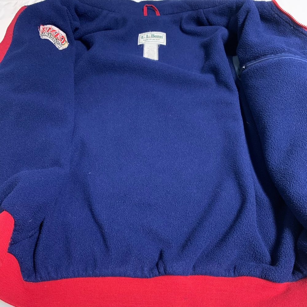 Vintage LL Bean warm-up jacket men’s L. - Picture 8 of 8
